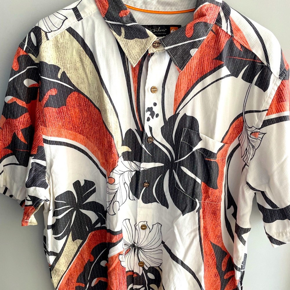 Quicksilver Waterman Collection Aloha Shirt - XL